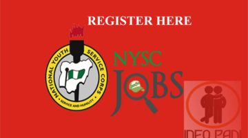 NYSC JOB PORTAL- REGISTER TO GET A JOB- NYSC CORPS MEMBERS- How to register- nyscjobs.org