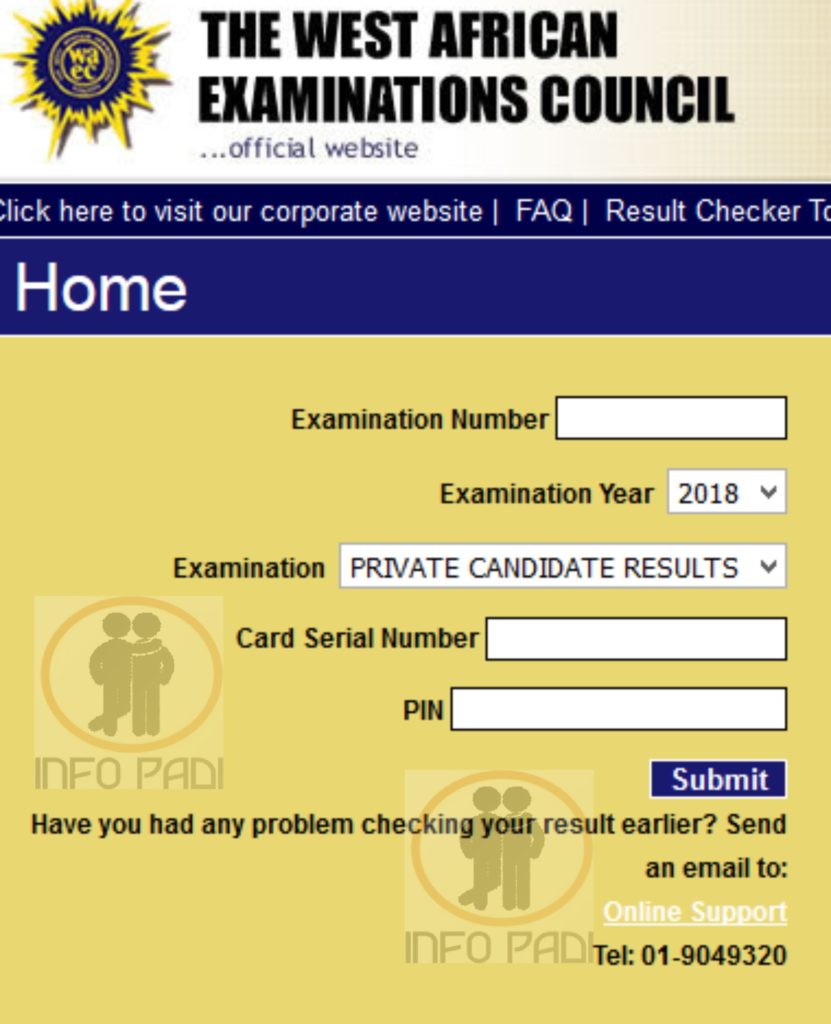 WAEC Result Checker
