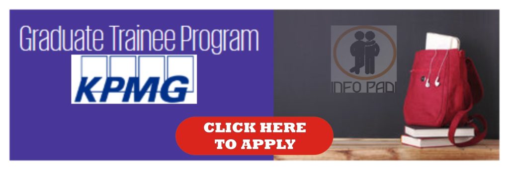 KPMG graduate trainee