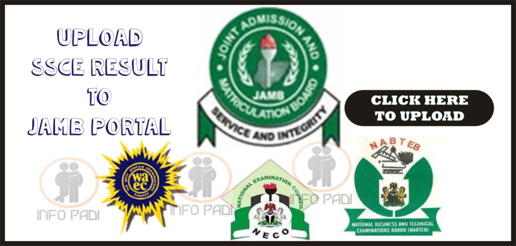 How to upload waec result to jamb portal