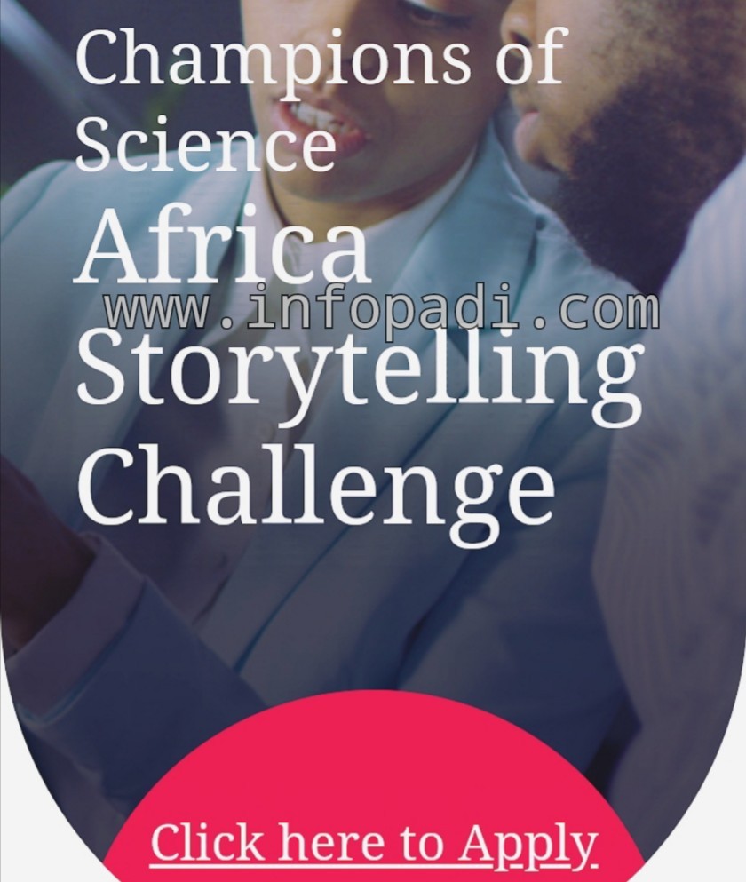 Champions of Science Africa Story Telling Challenge