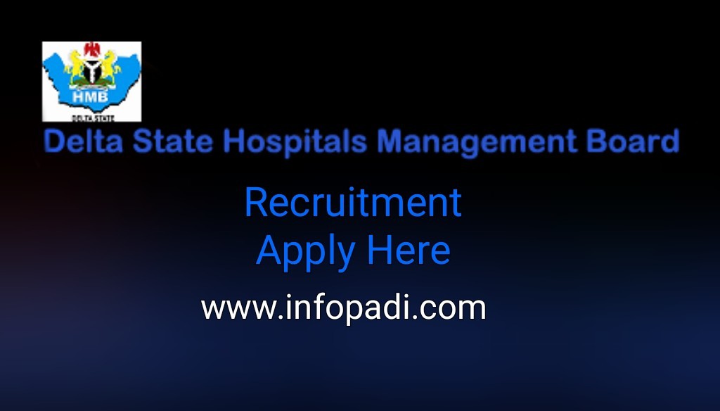 Delta State Hospital Management Board Recruitment Vacancies