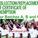 Nysc exemption certificate