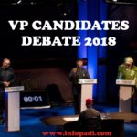 vp debate 2018