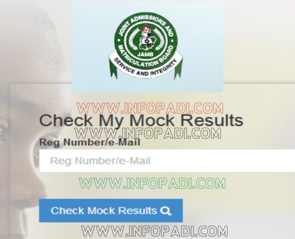 check jamb mock result