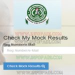 check jamb mock result