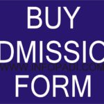 Admission Form