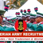 Nigerian Army Recruitment Form