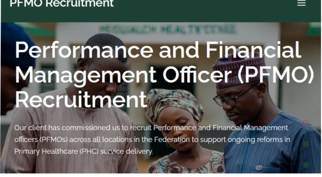 PFMO Recruitment 2025