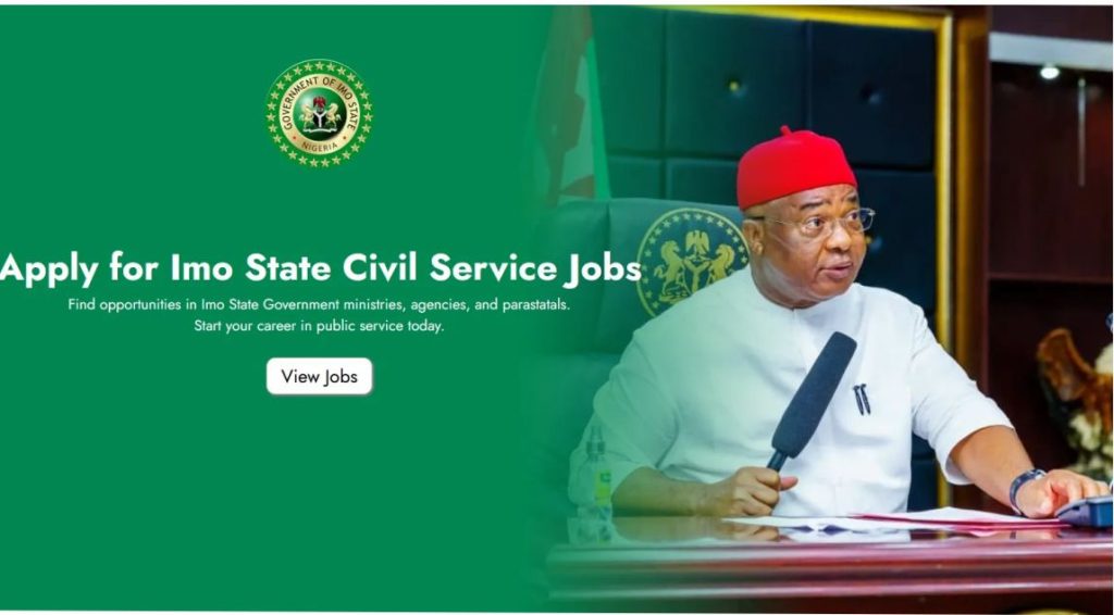 Imo State Civil Service Recruitment Application Form Portal 2025
