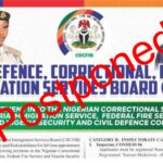 CDCFIB Recruitment 2025 Rescheduled