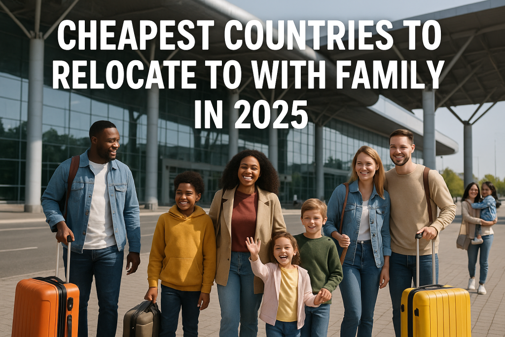 Cheapest Countries to Relocate to with Family in 2025