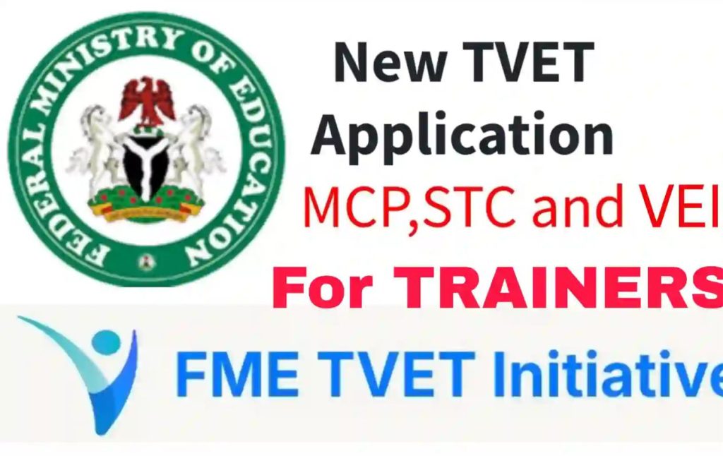 FG TVET Trainers Application Form Portal is Open
