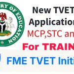FG TVET Trainers Application Form Portal is Open