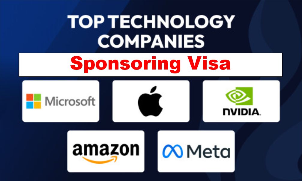 Top Tech Companies That Sponsor Visa