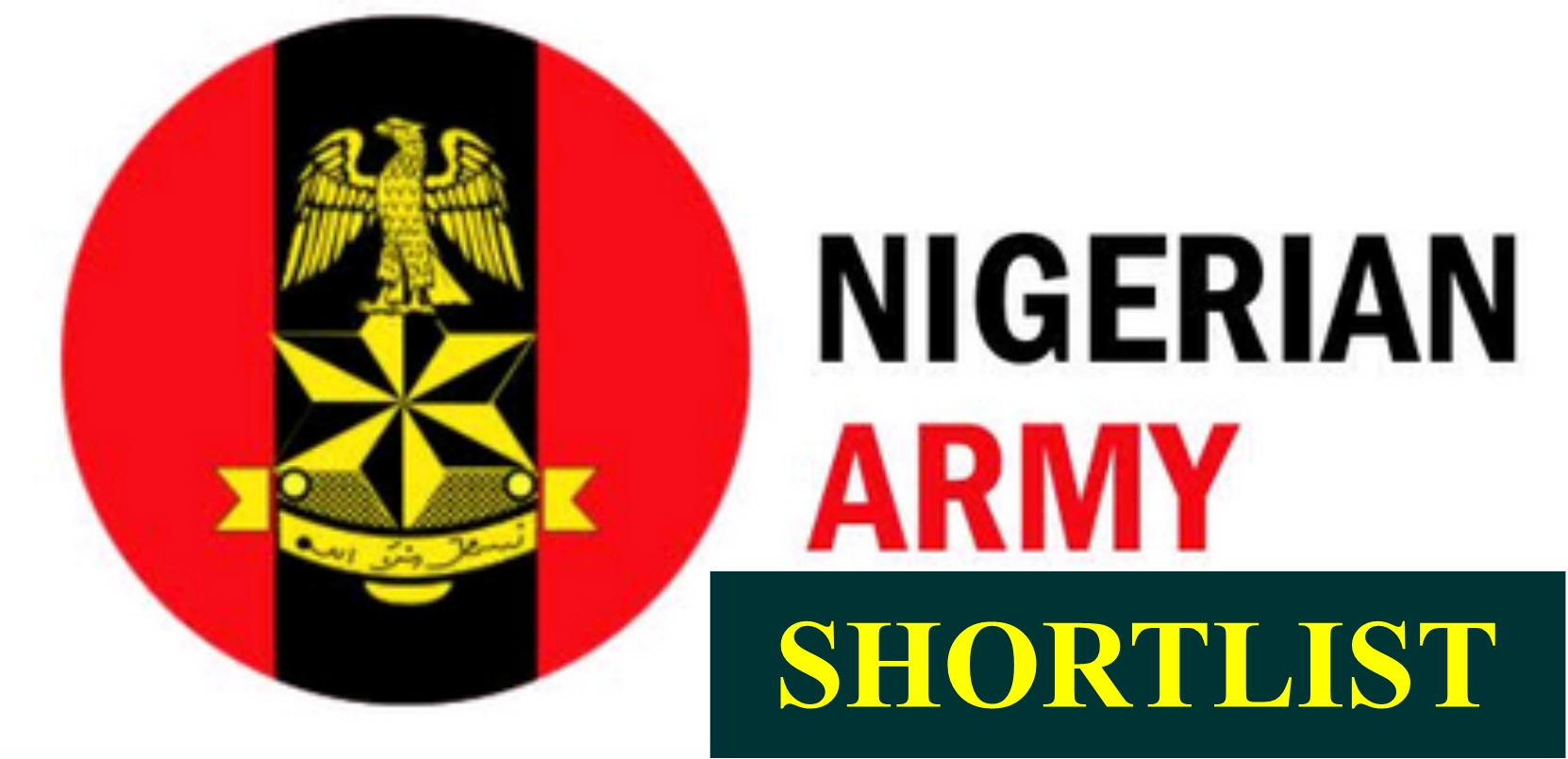 Nigerian Army Shortlist