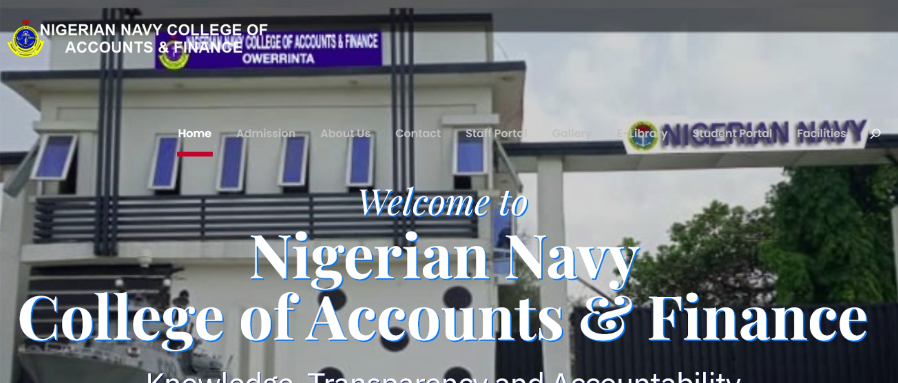 Nigerian Navy College Of Accounts And Finance