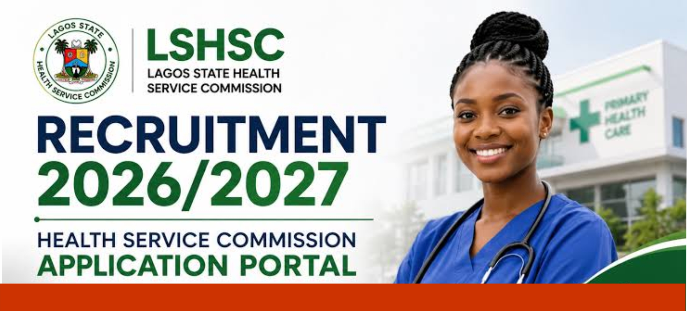 Lagos State Health Service Commission Recruitment Portal
